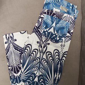 GOLDSIGN Lure Cotton Pant  NWOT Size 25 Multi color